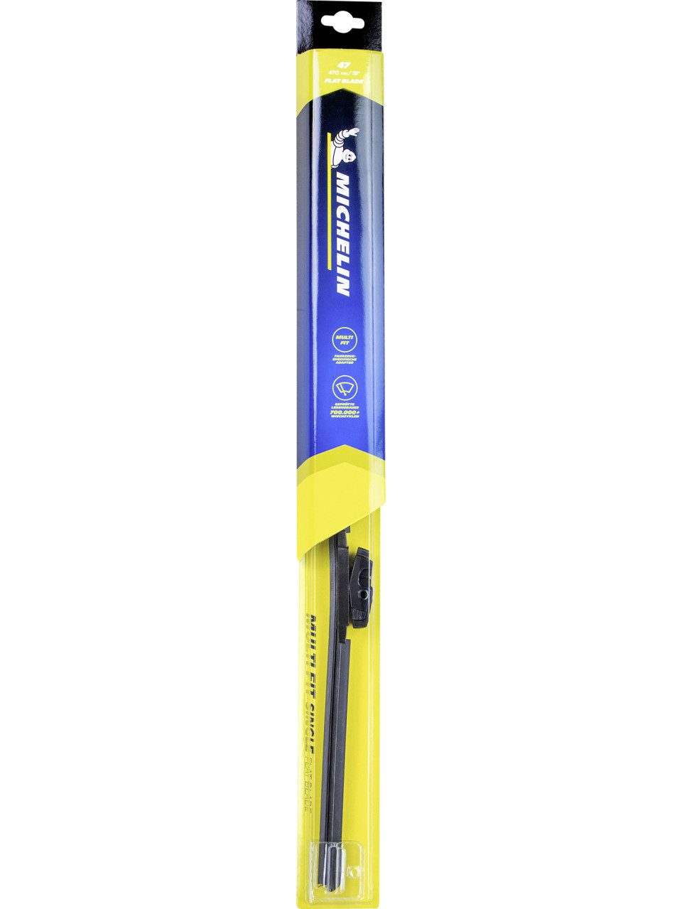 Michelin Scheibenwischblätter Michelin Scheibenwischer Multi Fit Single 47 470mm