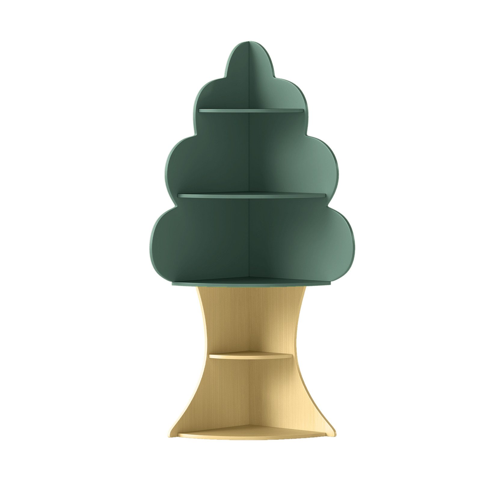 COSTWAY Kinderregal, Spielzeugregal aus Holz, 5 Ebenen Bücherregal Kinder günstig online kaufen