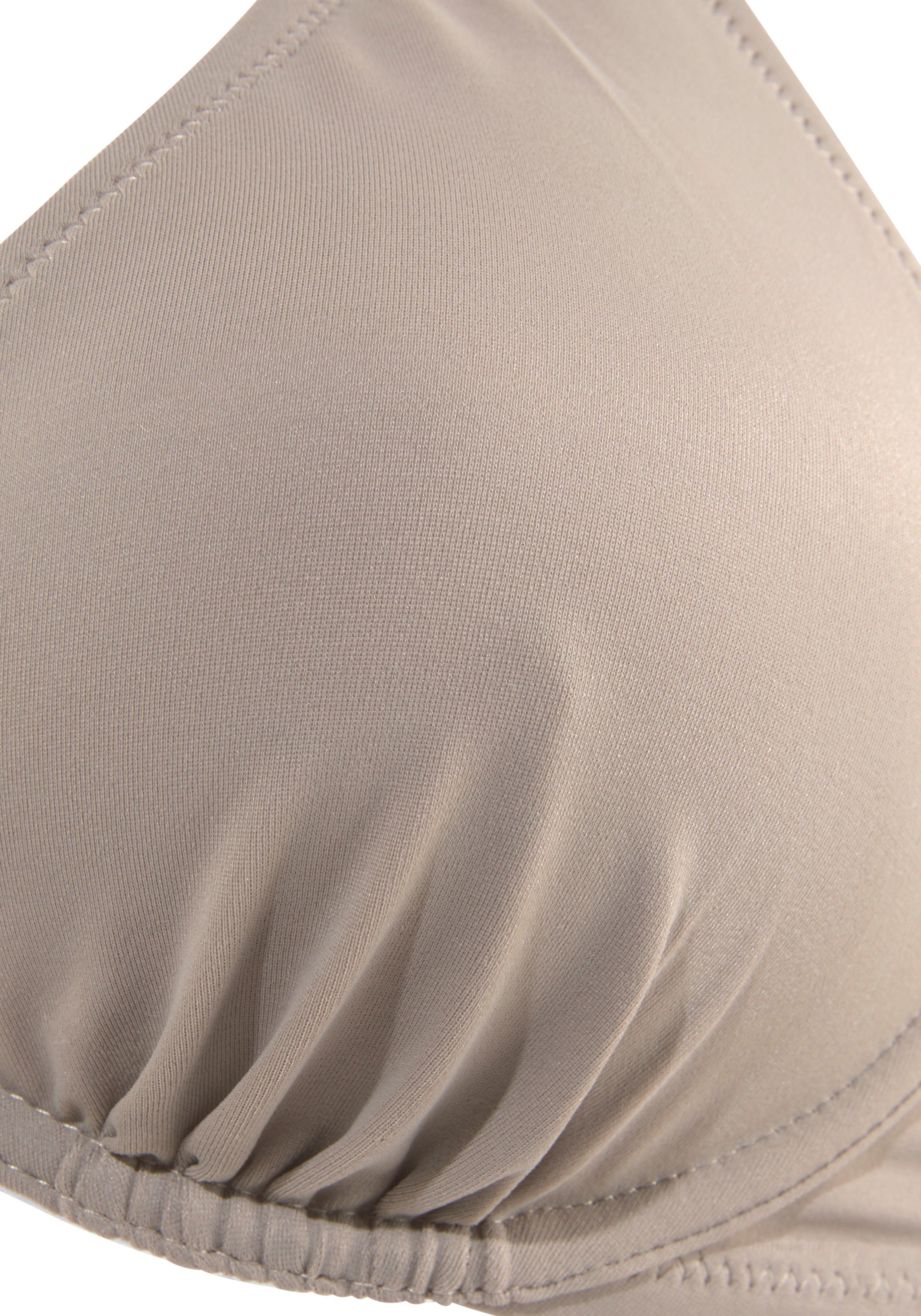 Bruno Banani Bügel-Bikini mit gold-schwarzenen Accessories – Bild 5 von 5