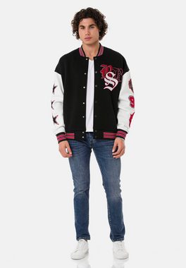 RedBridge Collegejacke Einburgendanganeda mit fein gearbeiteten Patches