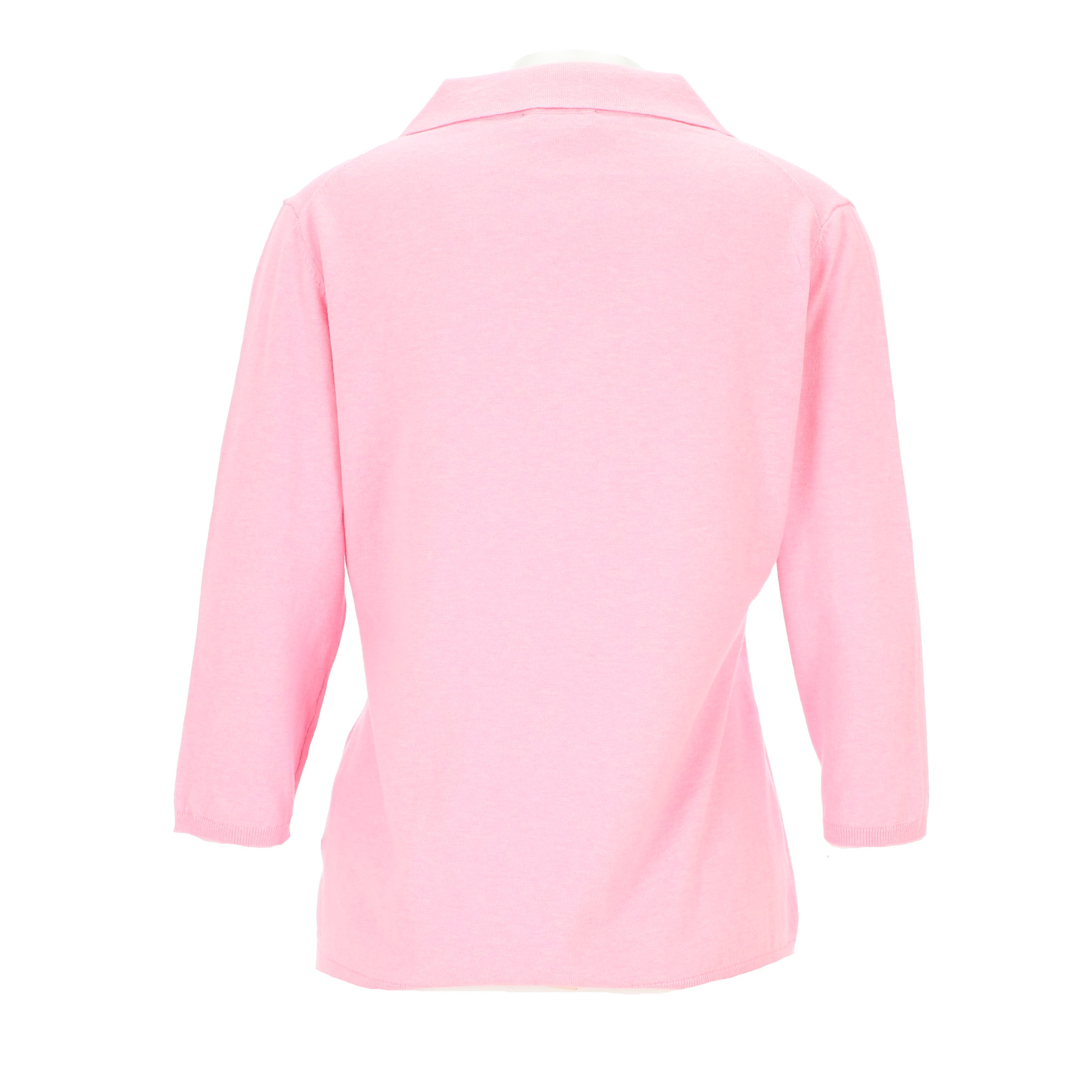 halsüberkopf Accessoires Poloshirt Feinstrickshirt mit 3/4-Arm Baumwolle-Kaschmir-Mix