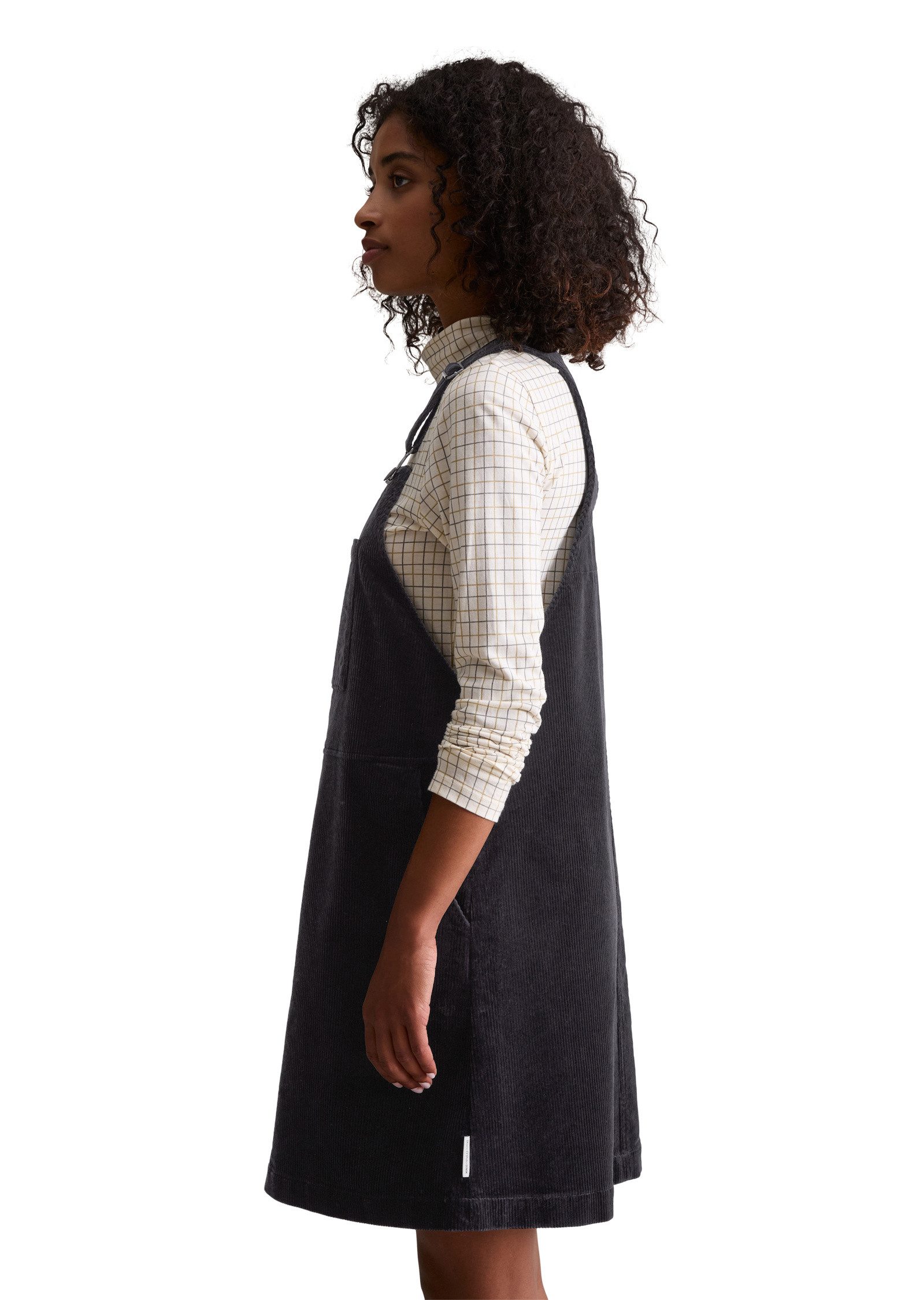 Marc O'Polo DENIM Minikleid aus elastischem Organic Cotton-Mix günstig online kaufen