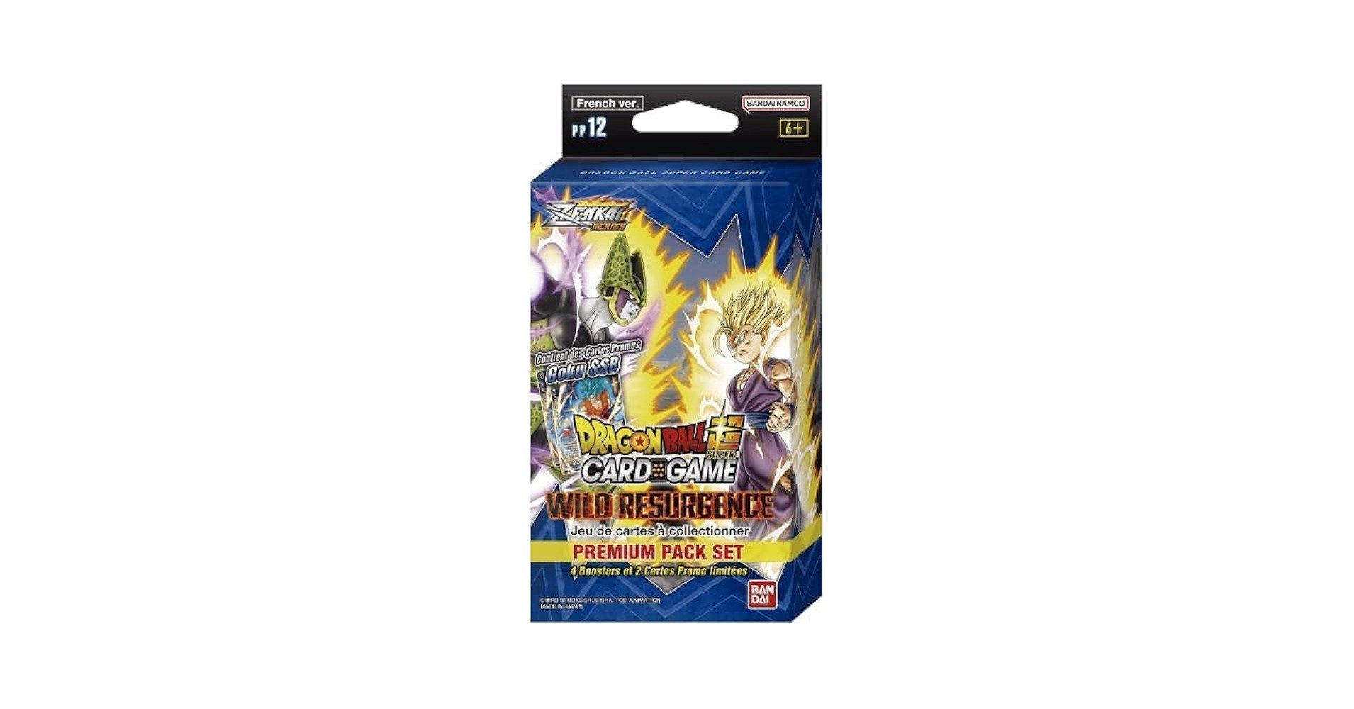 Bandai Sammelkarte Dragon Ball Wild Resurgence Premium Pack Set BT21 EN