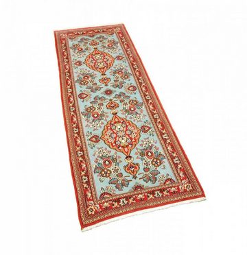 Orientteppich Ghom Kork 71x207 Handgeknüpfter Orientteppich / Perserteppich, Nain Trading, rechteckig, Höhe: 10 mm