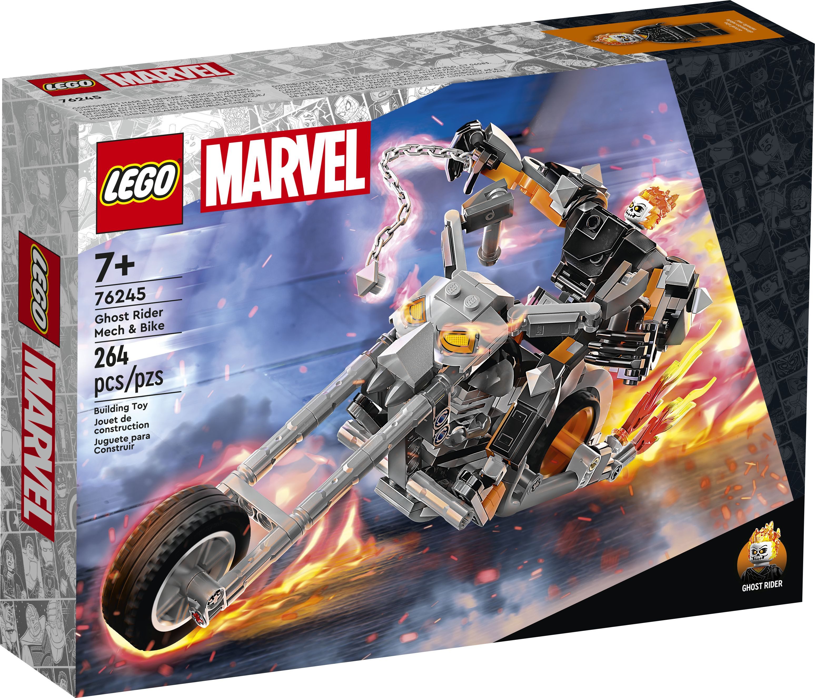 LEGO® LEGO® Super Heroes 76245 Ghost Rider mit Mech & Bike Konstruktionsspi günstig online kaufen