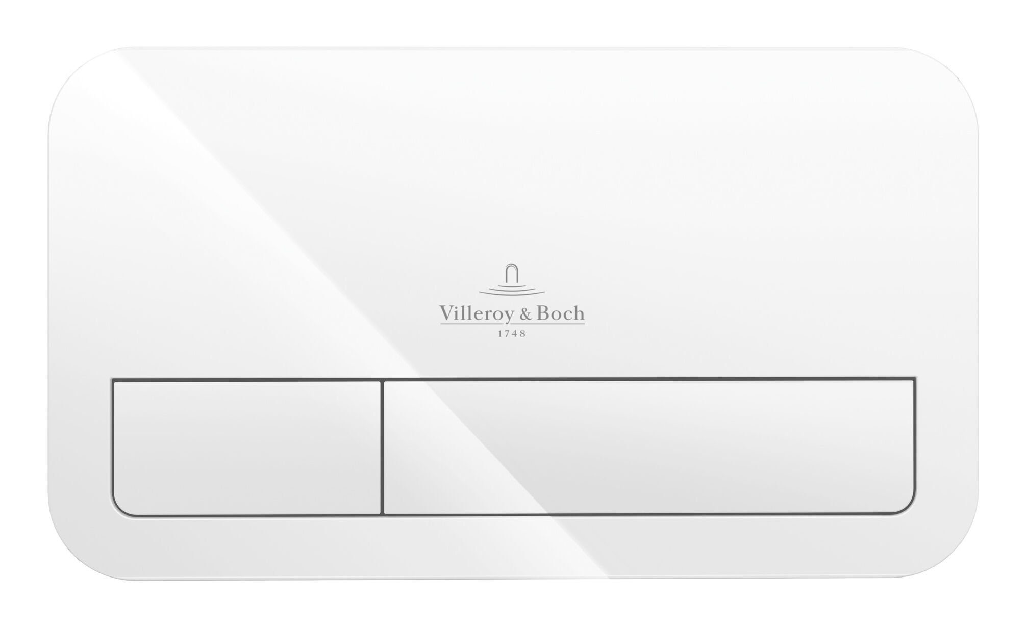 Villeroy & Boch Betätigungsplatte ViConnect Installationssysteme, WC 2-Mengen-Spülung 145 x 253 x 62 mm