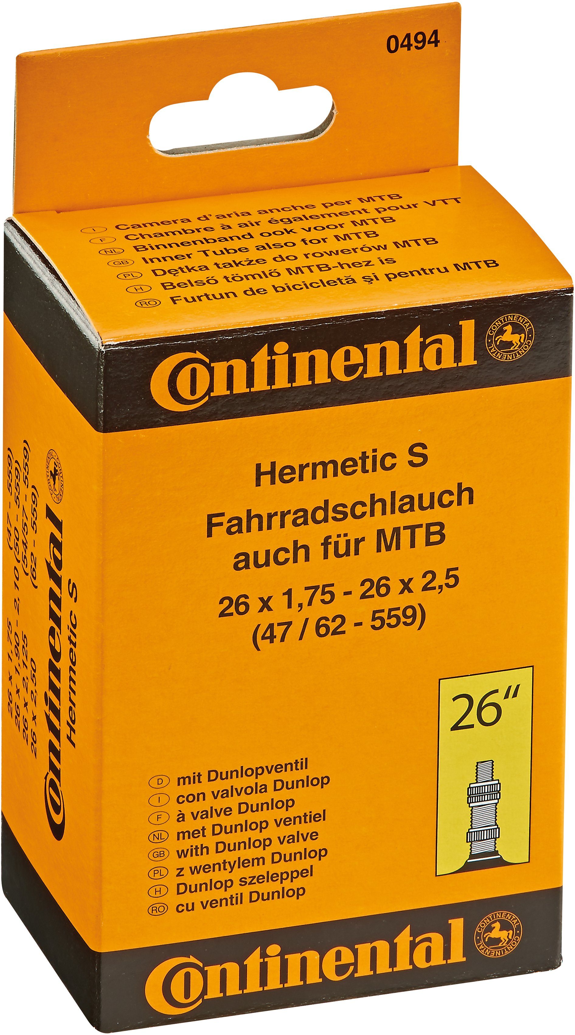 Prophete Fahrradschlauch Continental, 26 Zoll (66,04 cm)