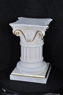 JVmoebel Skulptur Medusa Säule Römische Säulen Marmor Skulptur Figur Deko Dekoration