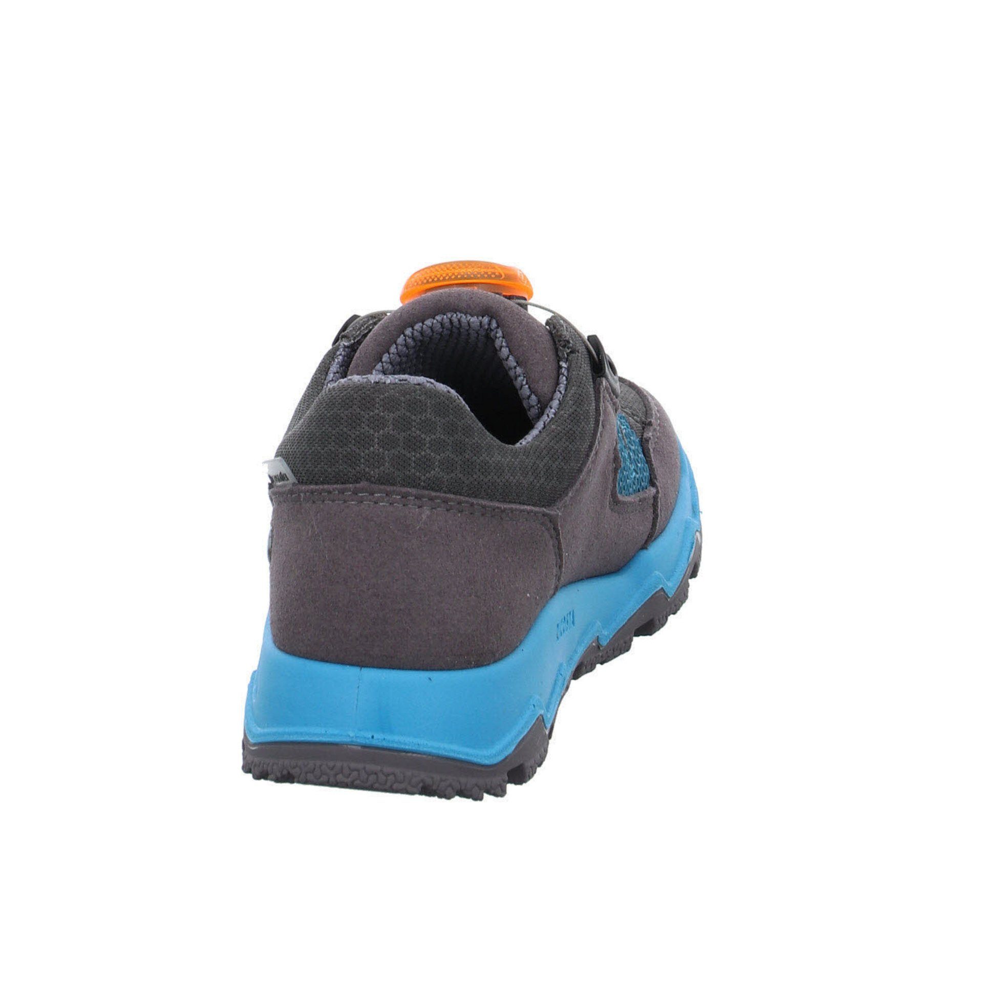 Jungen Schnürhalbschuhe Leder-/Textilkombination Ricosta Sneaker graphit/grau Canyon Halbschuh