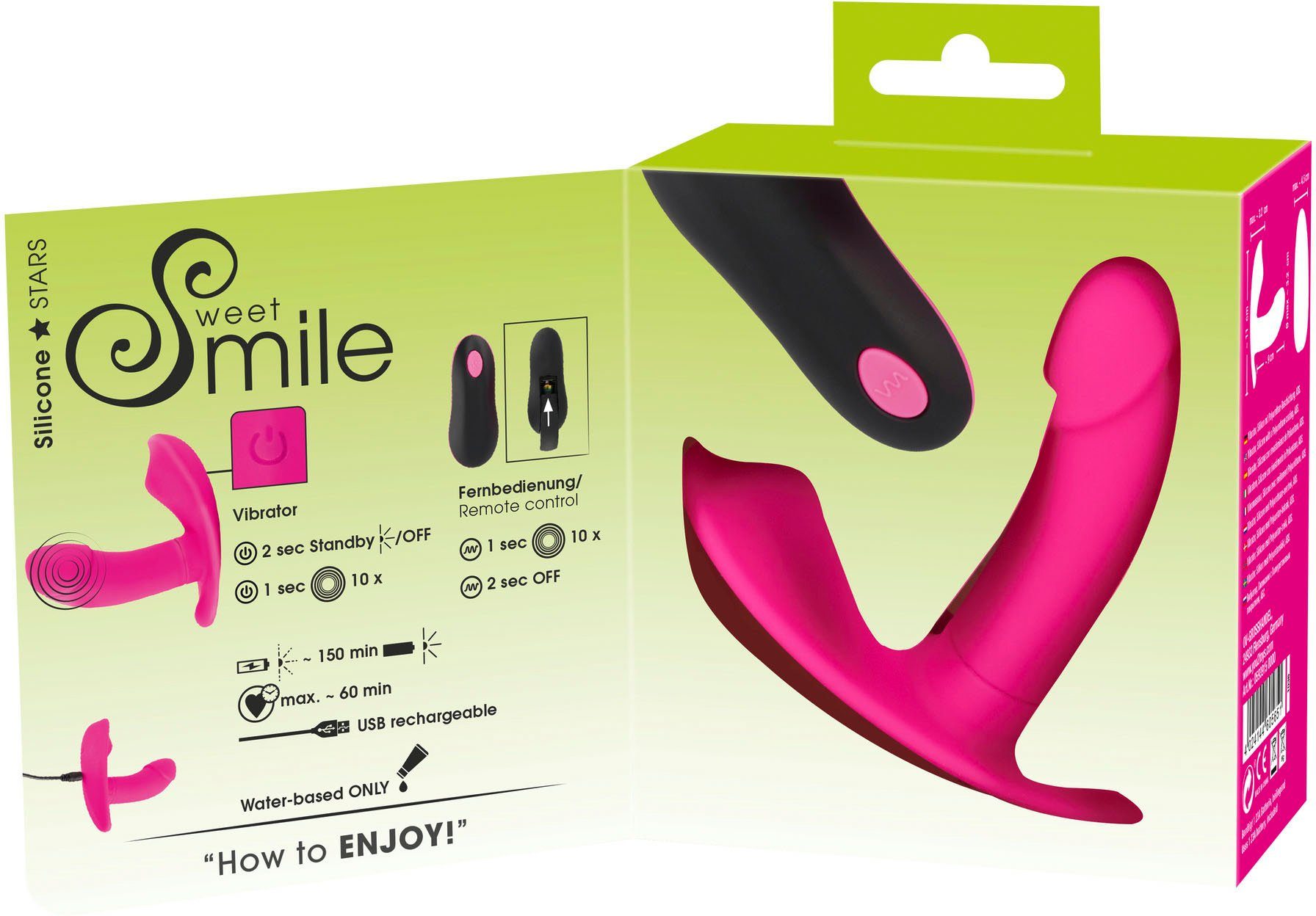 Auflege-Vibrator Smile