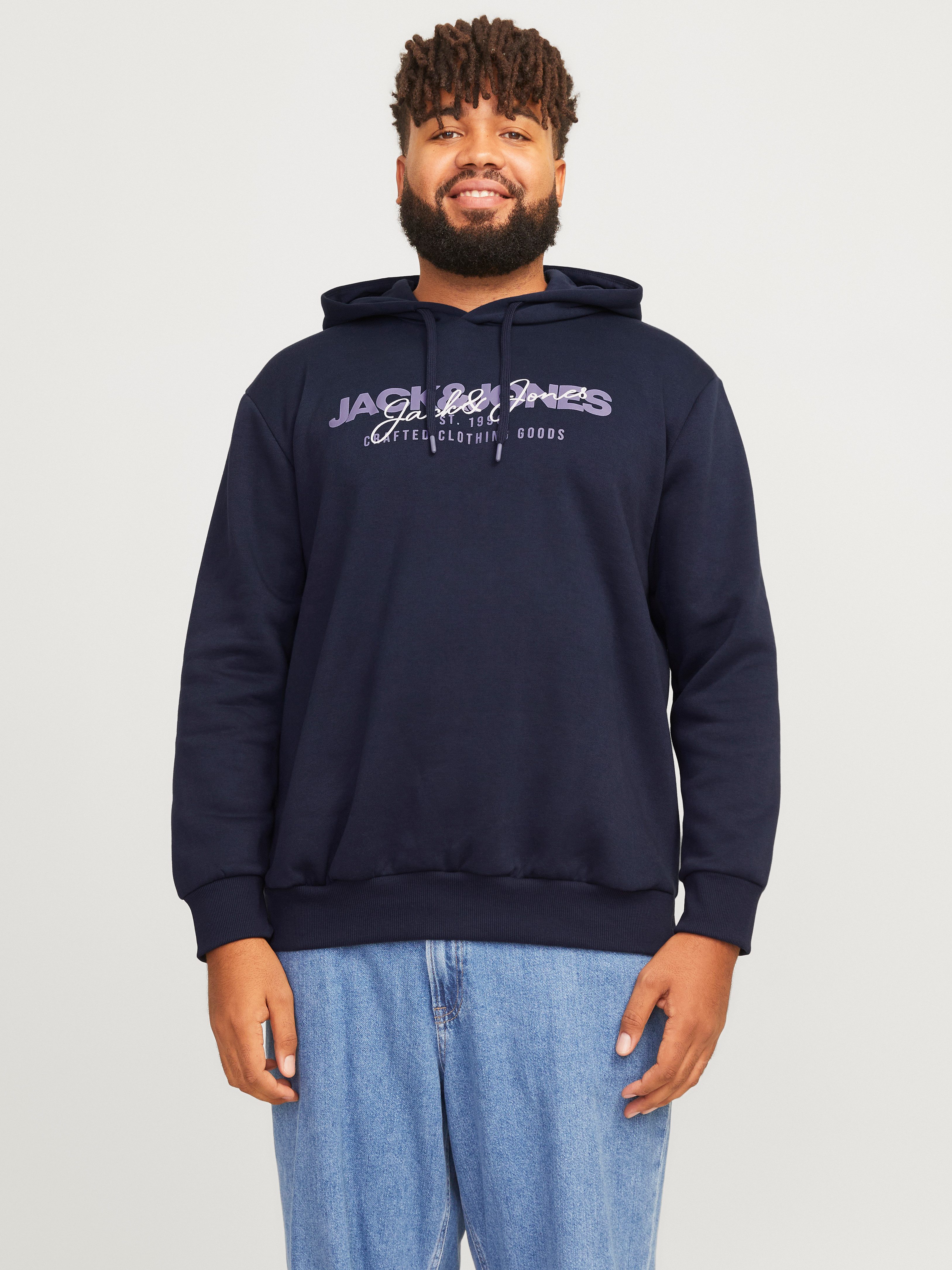 Jack & Jones PlusSize Kapuzensweatshirt JJALVIS günstig online kaufen