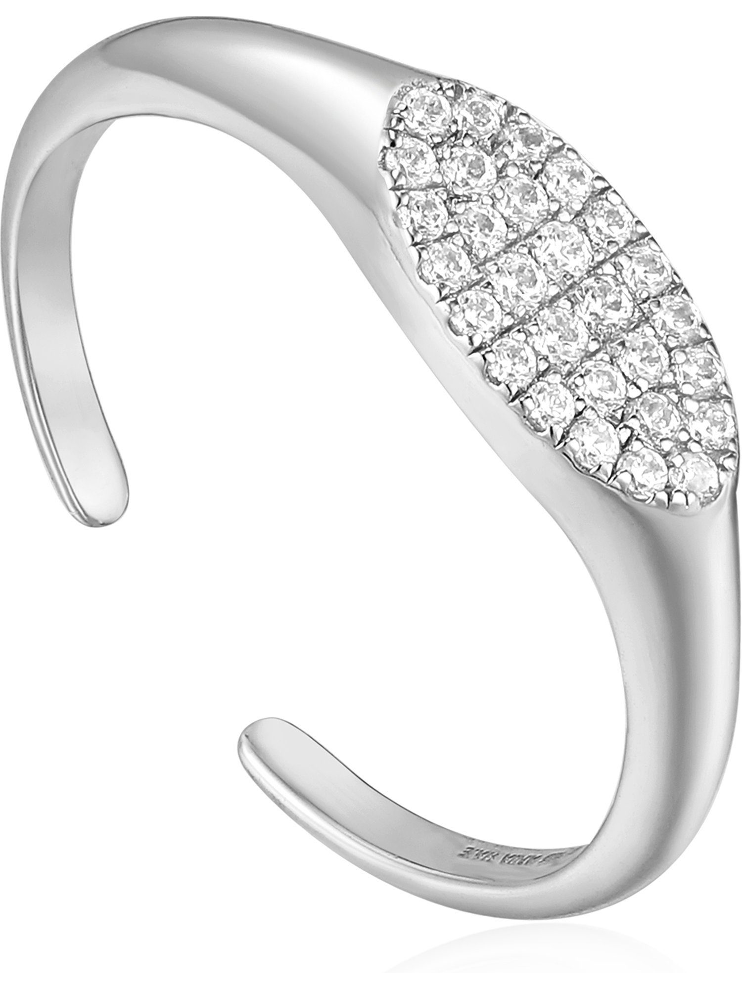 Haie Zirkonia Ania Fingerring 925er Haie Ania Zirkonia, Silber Damen-Damenring