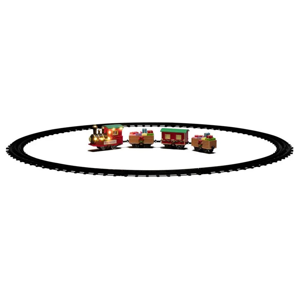 KONSTSMIDE LED Dekofigur Konstsmide 4241-000 LED-Szenerie Zug Warmweiß LED Mehrfarbig, Bunt