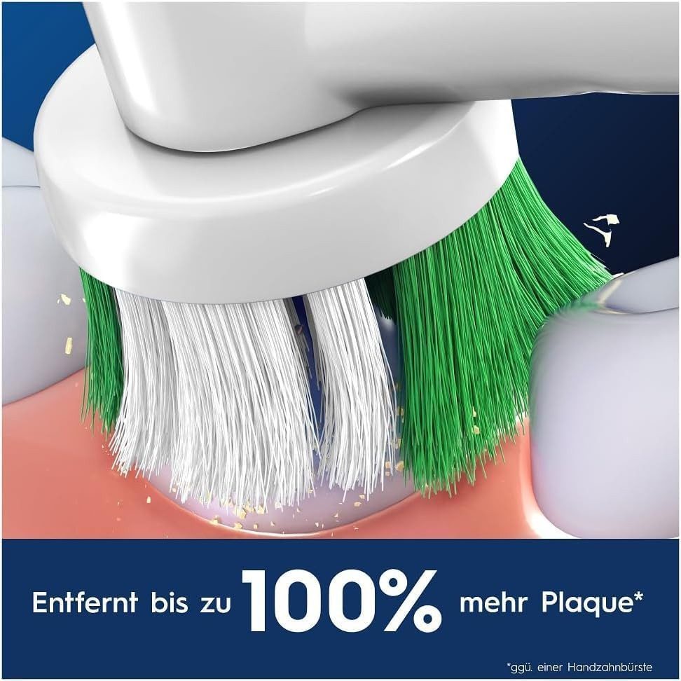 Oral-B Aufsteckbürsten Pro Precision Clean, X-förmige Borsten für E-Zahnbürste, weiß 16 Stück