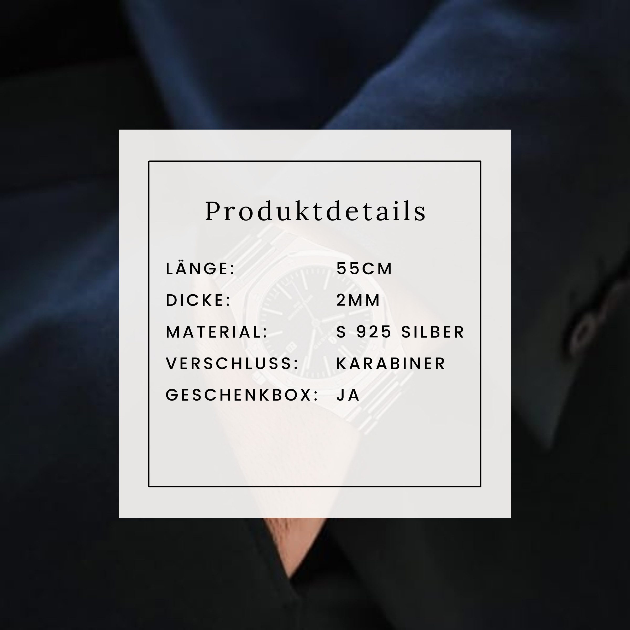 S&T Design Königskette Edelstahl Herren 60cm Halskette Männer Silber Byzantinische (Einzelartikel, Einzelkette), Halskette Herren Hip Hop Punk Halskette Schmuck Geschenk für Herren