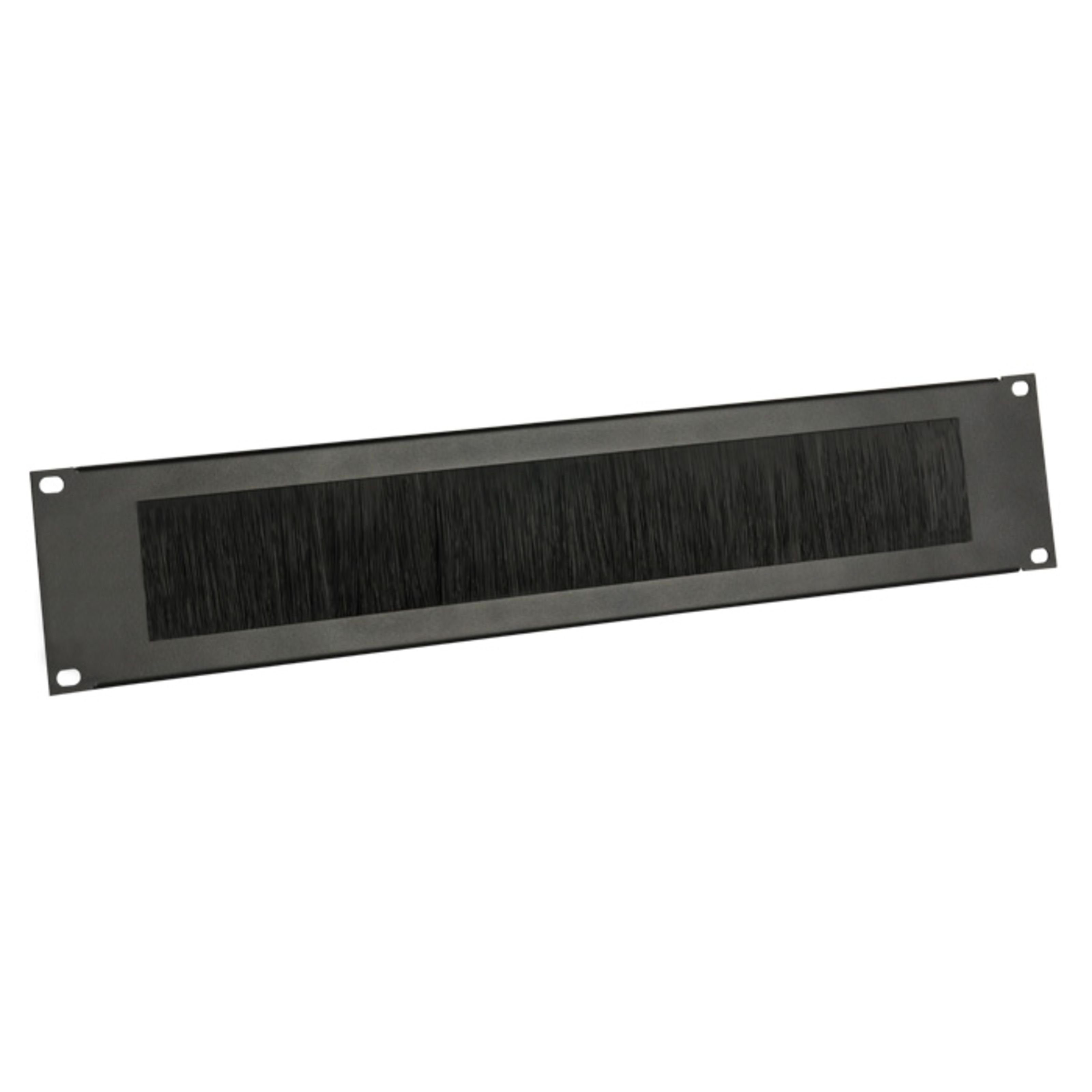 Adam Hall Koffer, 87222BRUSH Rackblende 2HE mit Bürstenleiste - Rackblende
