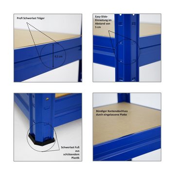 PROREGAL® Schwerlastregal Schwerlastregal Mammut, Gesamttraglast bis zu 2400kg