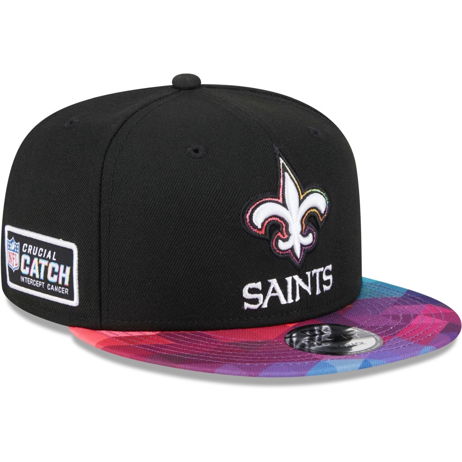 New Era Snapback New CATCH CRUCIAL Teams 9FIFTY NFL Saints Cap Orleans