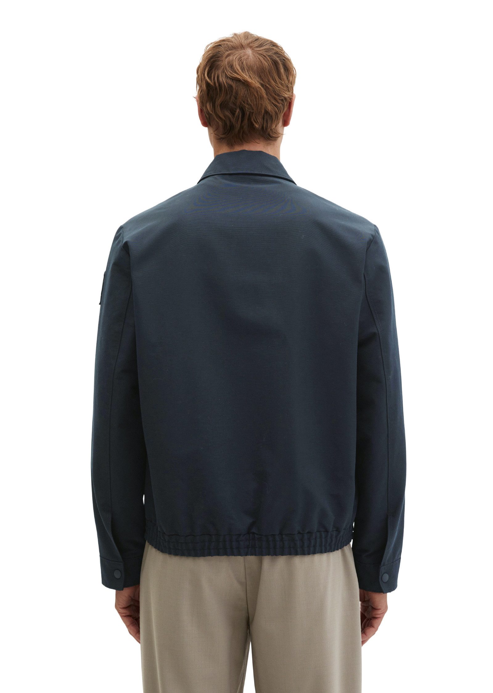 Marc O'Polo Outdoorjacke aus wasserabweisendem Bio-Baumwoll-Canvas