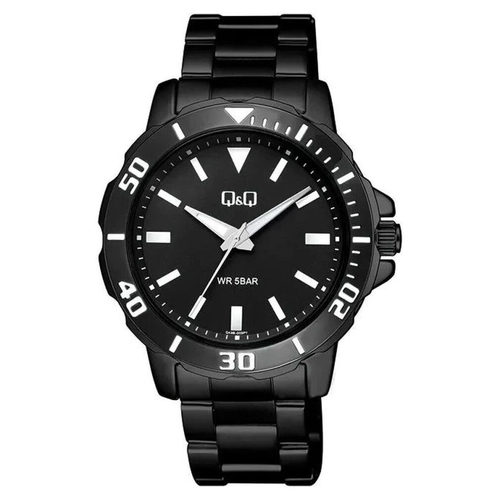 Q&Q Luxusuhr Herrenuhr Q43B-003PY (44 mm)
