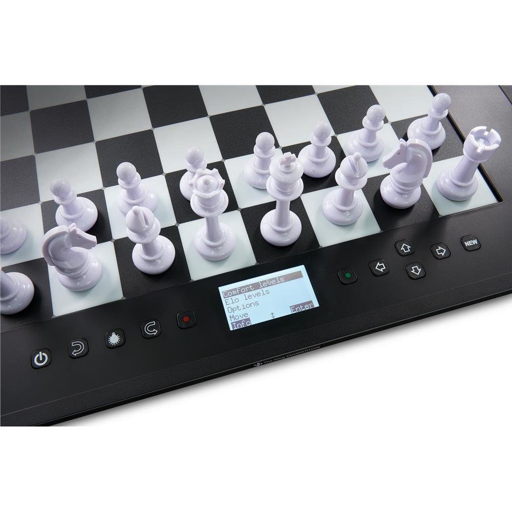 Millennium Spiel M831 The King Competition Schachcomputer, Strategiespiel, Schachspiel, Schachbrett, Online Schach spielen, schwarz/weiß