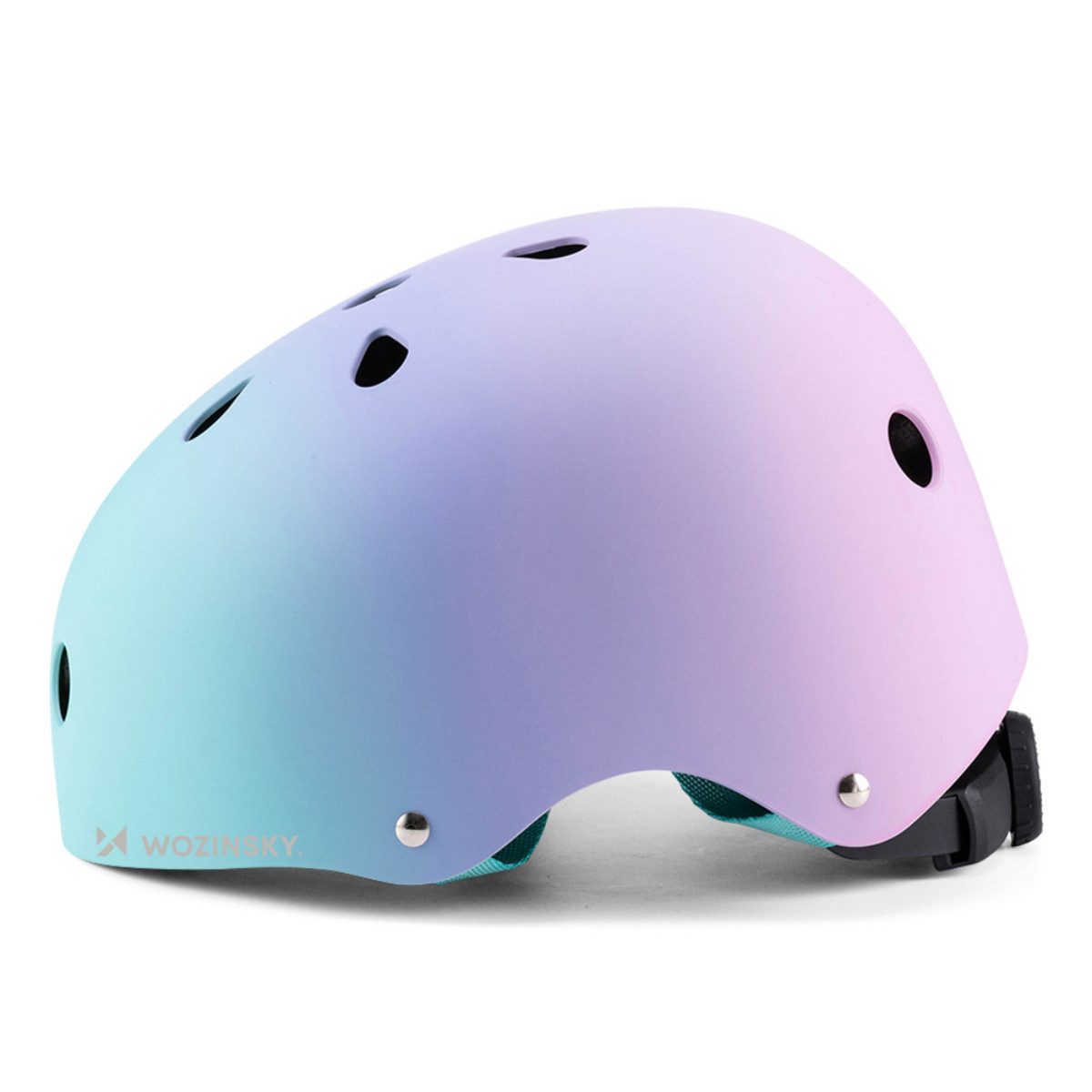 Wozinsky Fahrradhelm HT-38, 360°-Verstellrad für passgenauen Sitz, leichte Bauweise