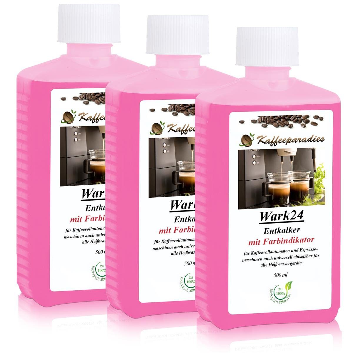 Wark24 Wark24 Flüssig Entkalker 500ml für Kaffeevollautomat Siemens, Philips Entkalker