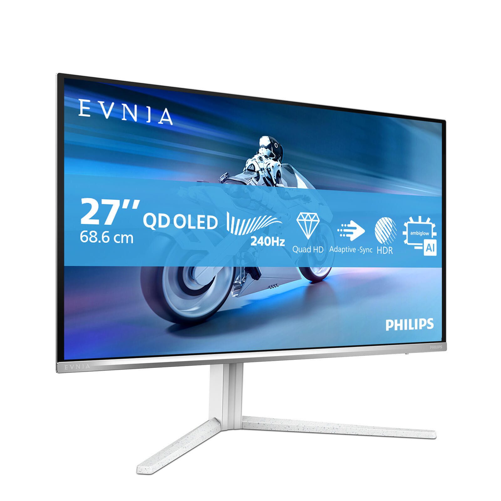 Philips 27M2N6501L/00 Gaming-LED-Monitor (2560 x 1440, 0,03 ms Reaktionszeit, 240 Hz, OLED)