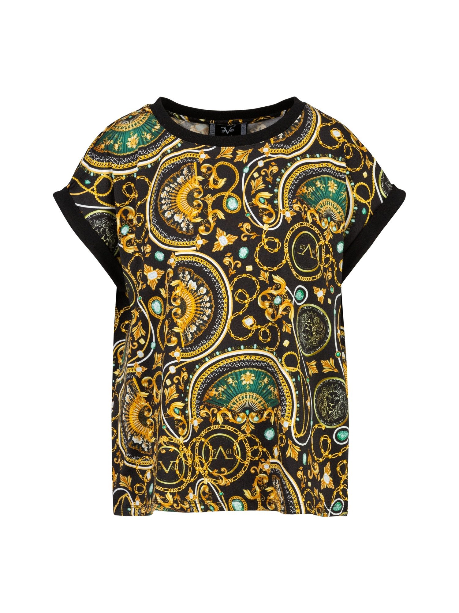 19V69 ITALIA T-Shirt Lulu New Baroque (1-tlg)