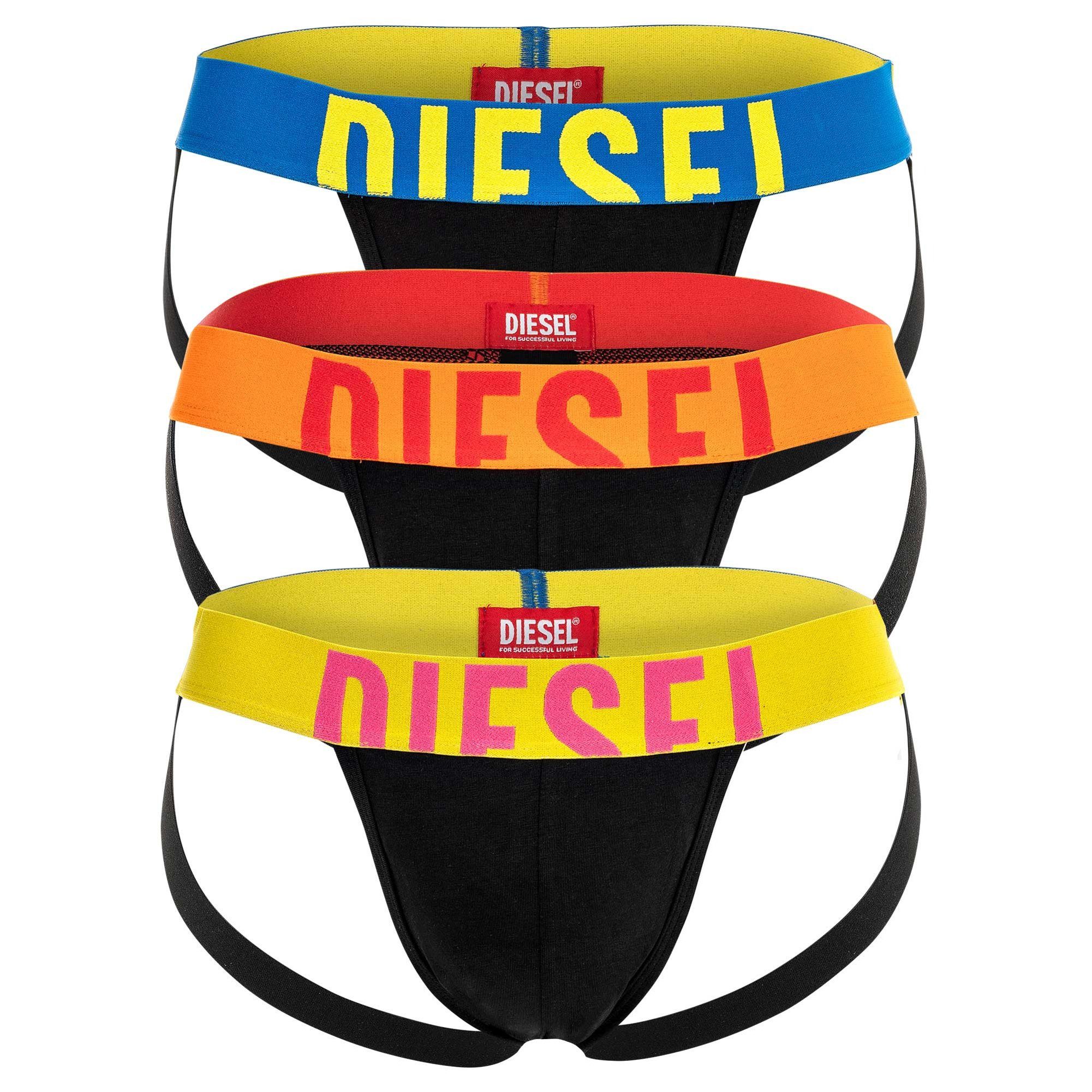 Tanga Herren Jockstrap 3er Pack Baumwolle JOCKY-D-POP