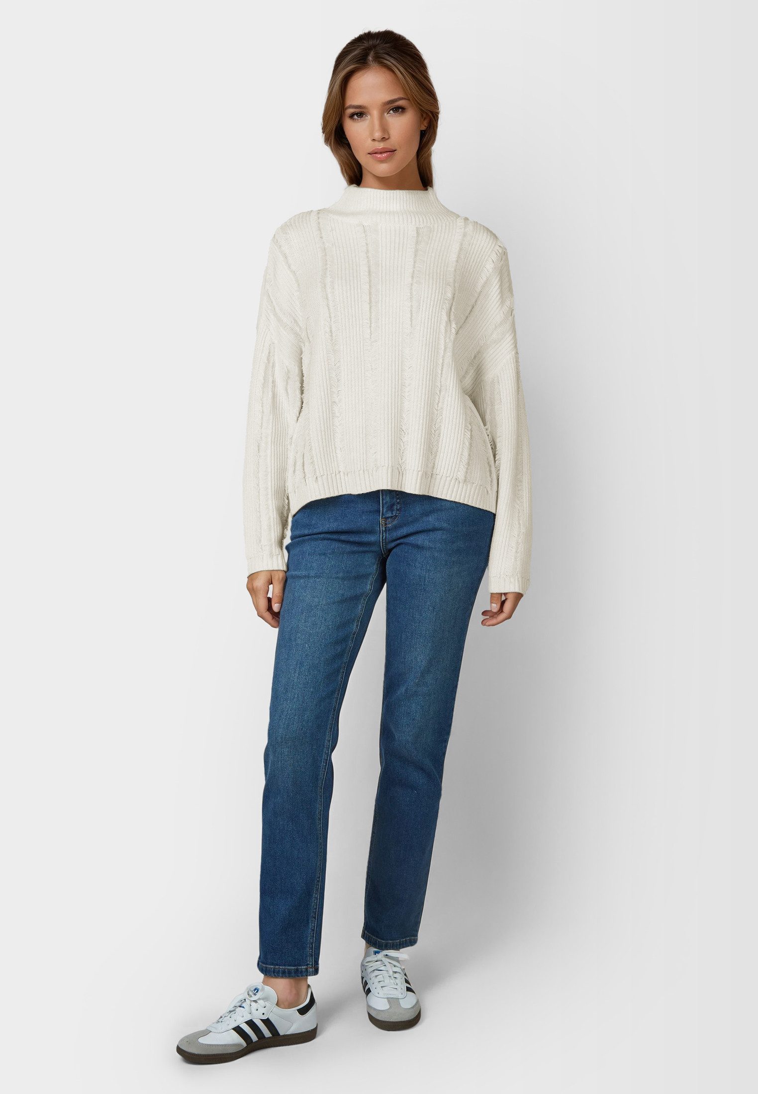 MARC AUREL Stehkragenpullover günstig online kaufen