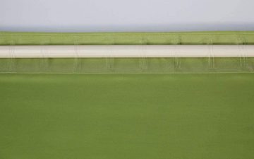 Gardine Stegband - Variabel, Gardinenband, Seitenschals, Vorhang / Breite: 70 mm / Farbe: transparent - L019, rewagi, Verkaufseinheit: 1 Meter