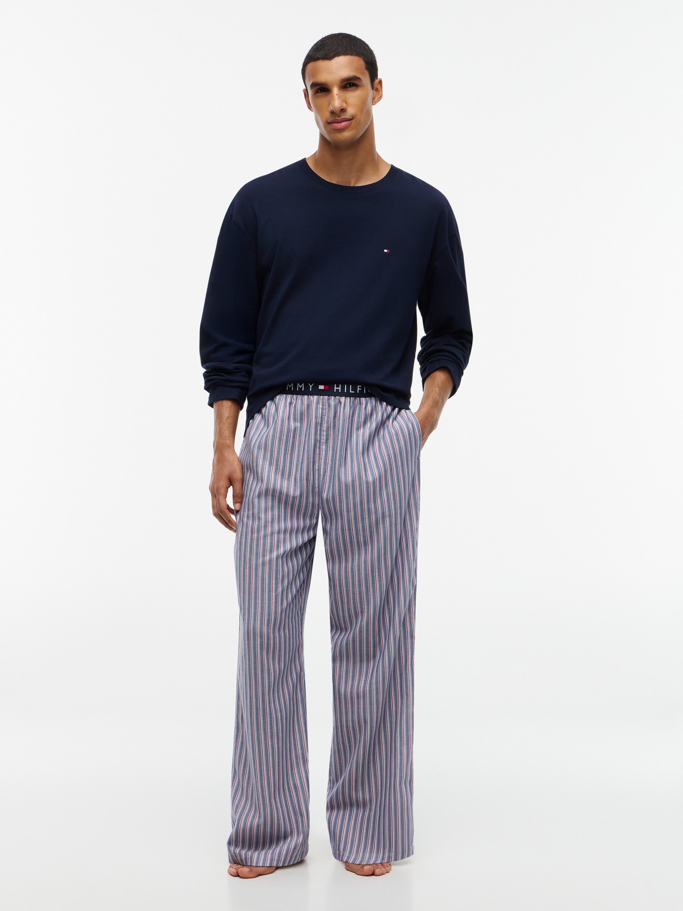 Tommy Hilfiger Underwear Pyjama LS WOVEN PJ SET PRINT