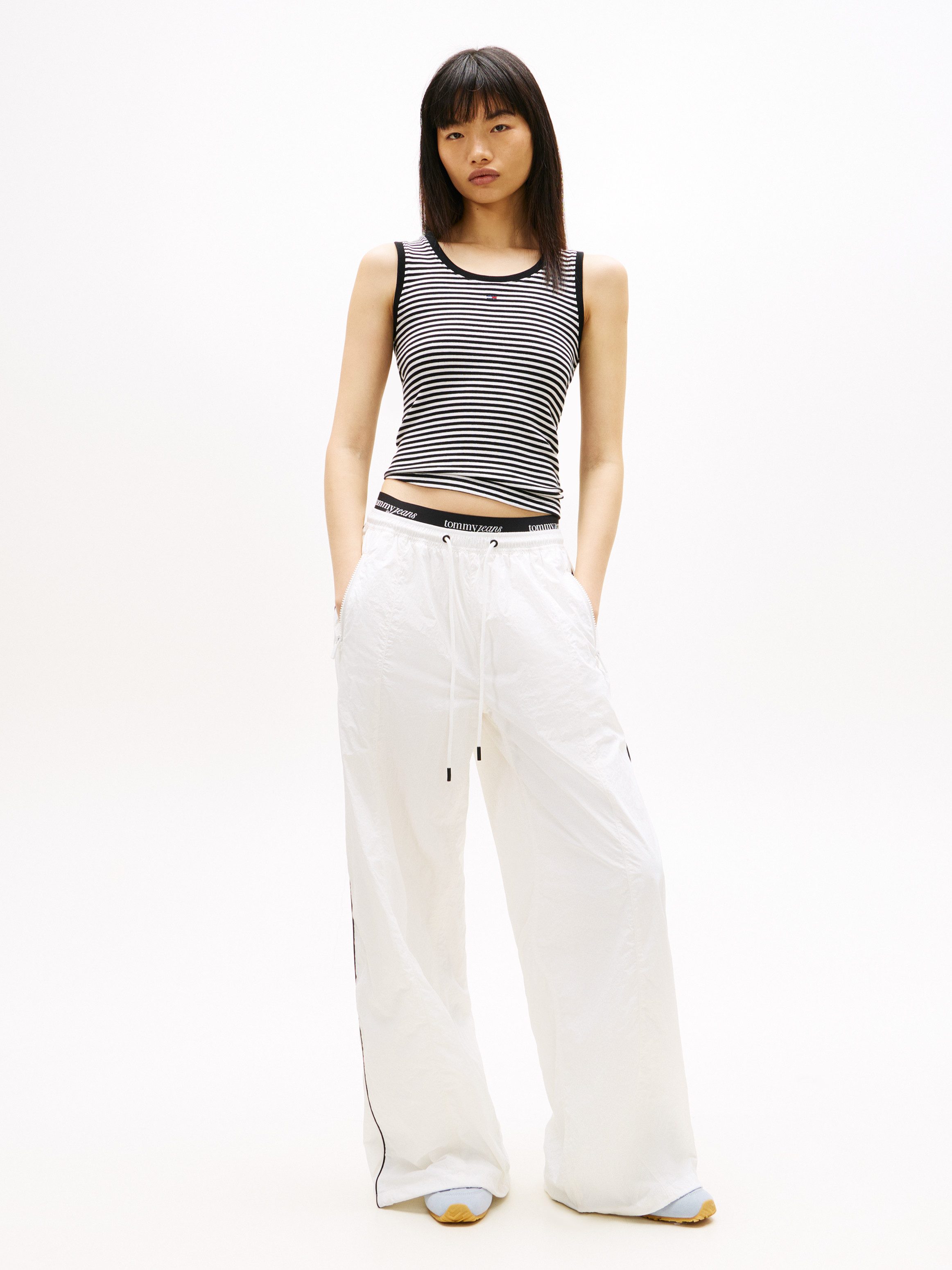Tommy Jeans Tanktop TJW ESSENTIAL RIB TANK EXT mit gerippter Struktur