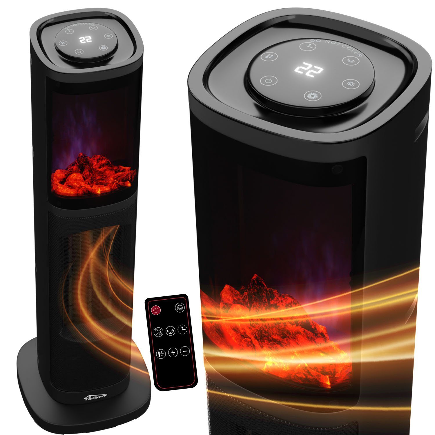 TroniTechnik Heizstrahler Turmheizer KH-063, Keramikelement, Heizgerät,Oszi günstig online kaufen