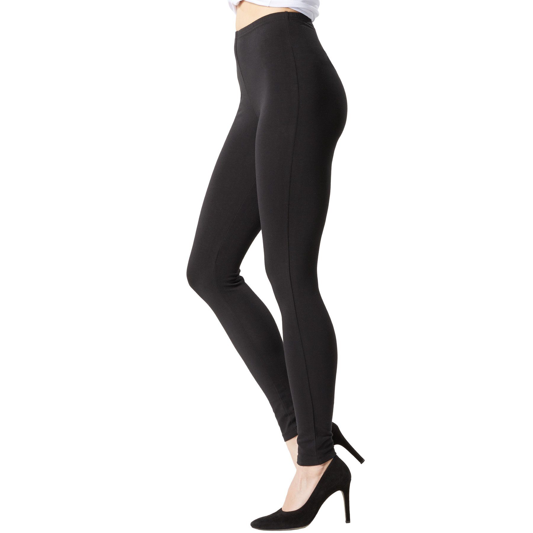 Leggings Frauen dressforfun schwarz Leggings