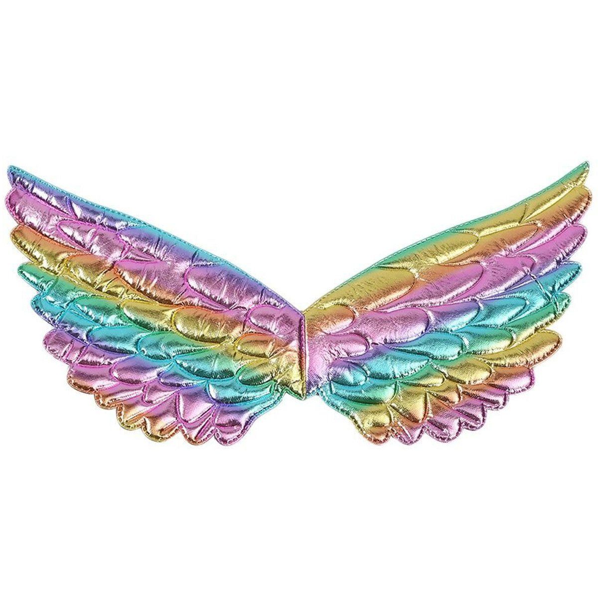 Kostüm-Flügel Bunte Pastell Engelsflügel 'Aurelia' - 22 x 43 cm
