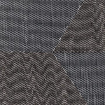 Meterware Rasch Textil Vorhangstoff Doubleface Willow Chevron anthrazit 295cm, blickdicht, überbreit, doubleface