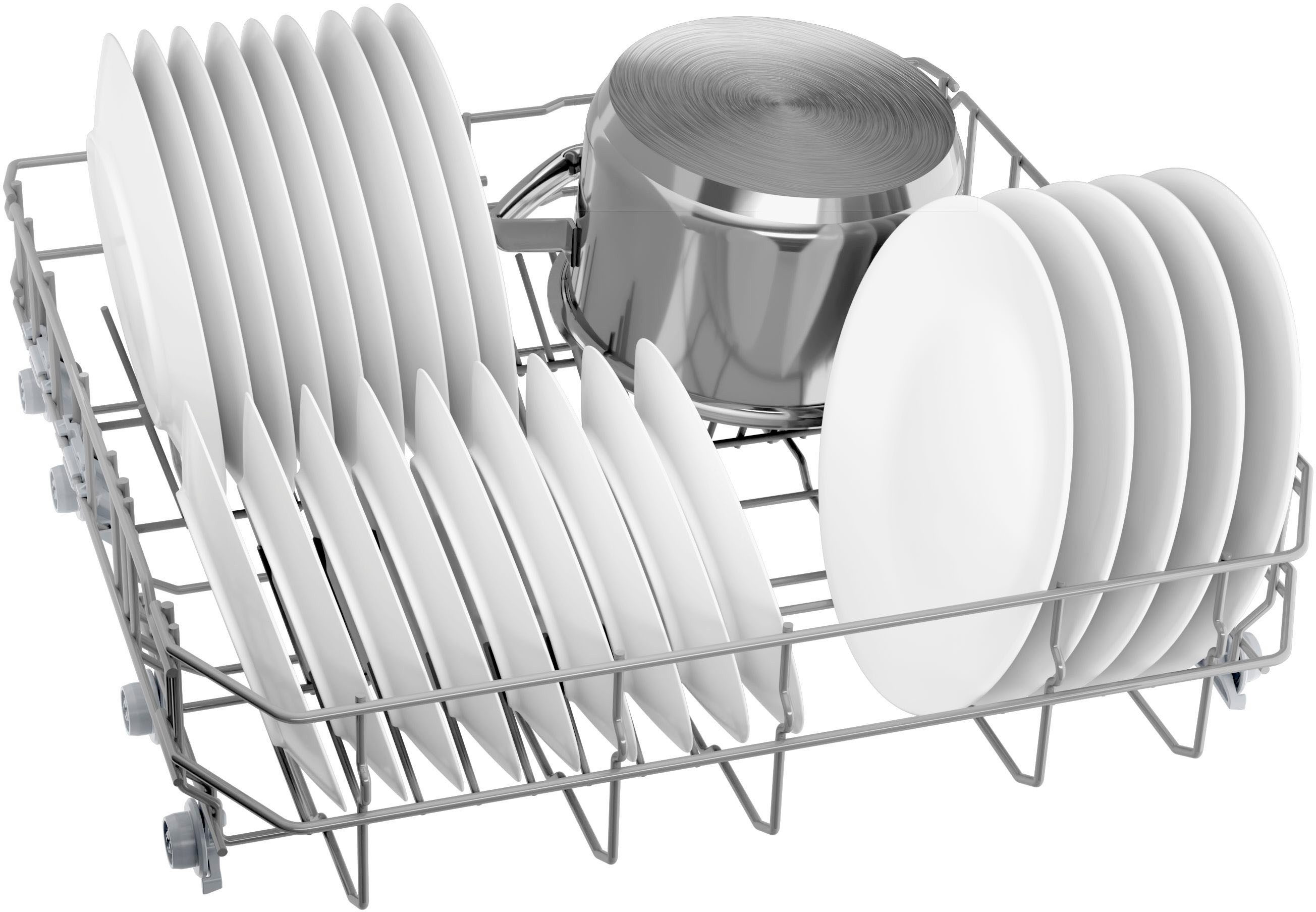 BOSCH teilintegrierbarer Geschirrspüler Serie 2 SMI2HVS02E, 14 Maßgedecke, Flexibilität dank VarioSchublade & höhenverstellbarer Oberkorb – Bild 5 von 5