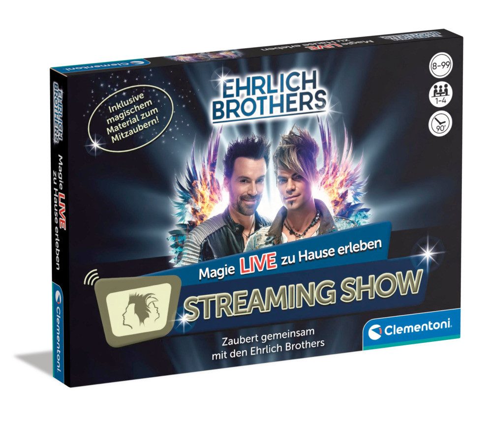 Clementoni® Zauberkasten Zauberkasten Ehrlich Brothers Streaming Show