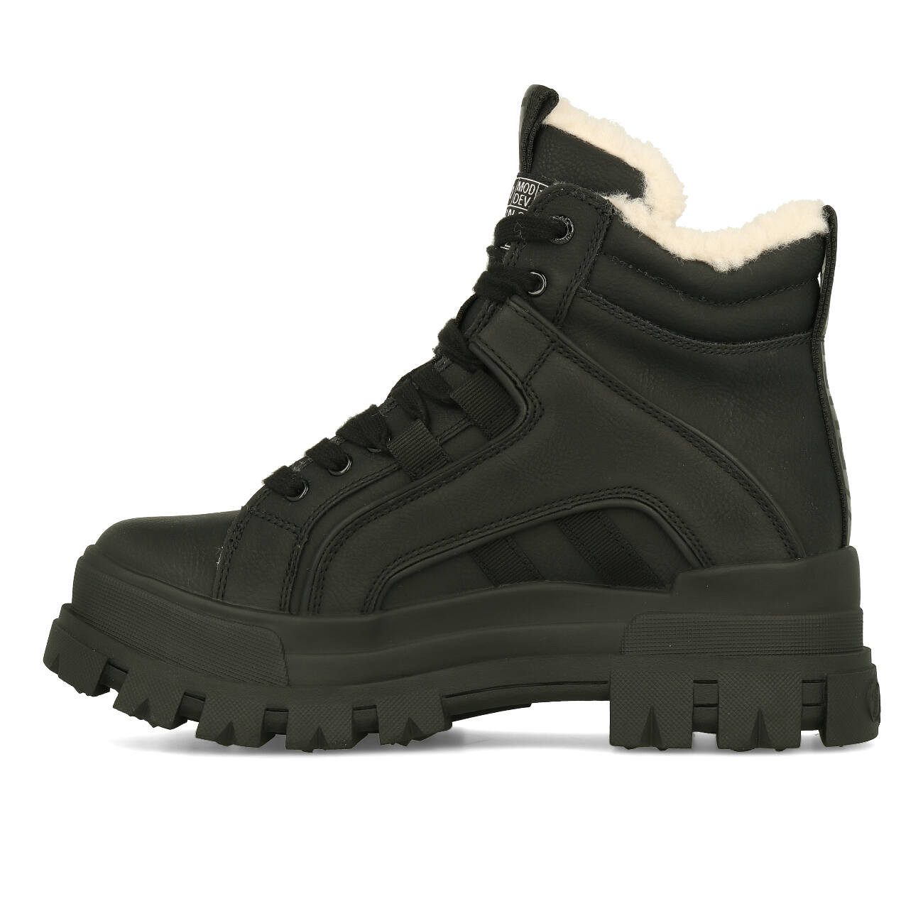 Buffalo Buffalo Aspha NC Mid Warm Vegan Nubuck Black Chelseaboots günstig online kaufen