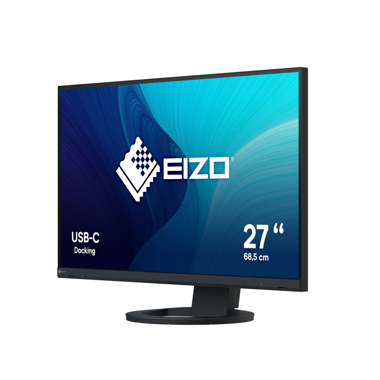 Eizo FlexScan EV2720S, 68,6 cm (27), 2560 x 1440 Pixel, Quad HD, LCD, 5 ms TFT-Monitor (2560 x 1440 px, Quad HD, 5 ms Reaktionszeit, 60 Hz, IPS, Lautsprecher, HDCP, Kopfhörerbuchse, Pivot, Höhenverstellbar)