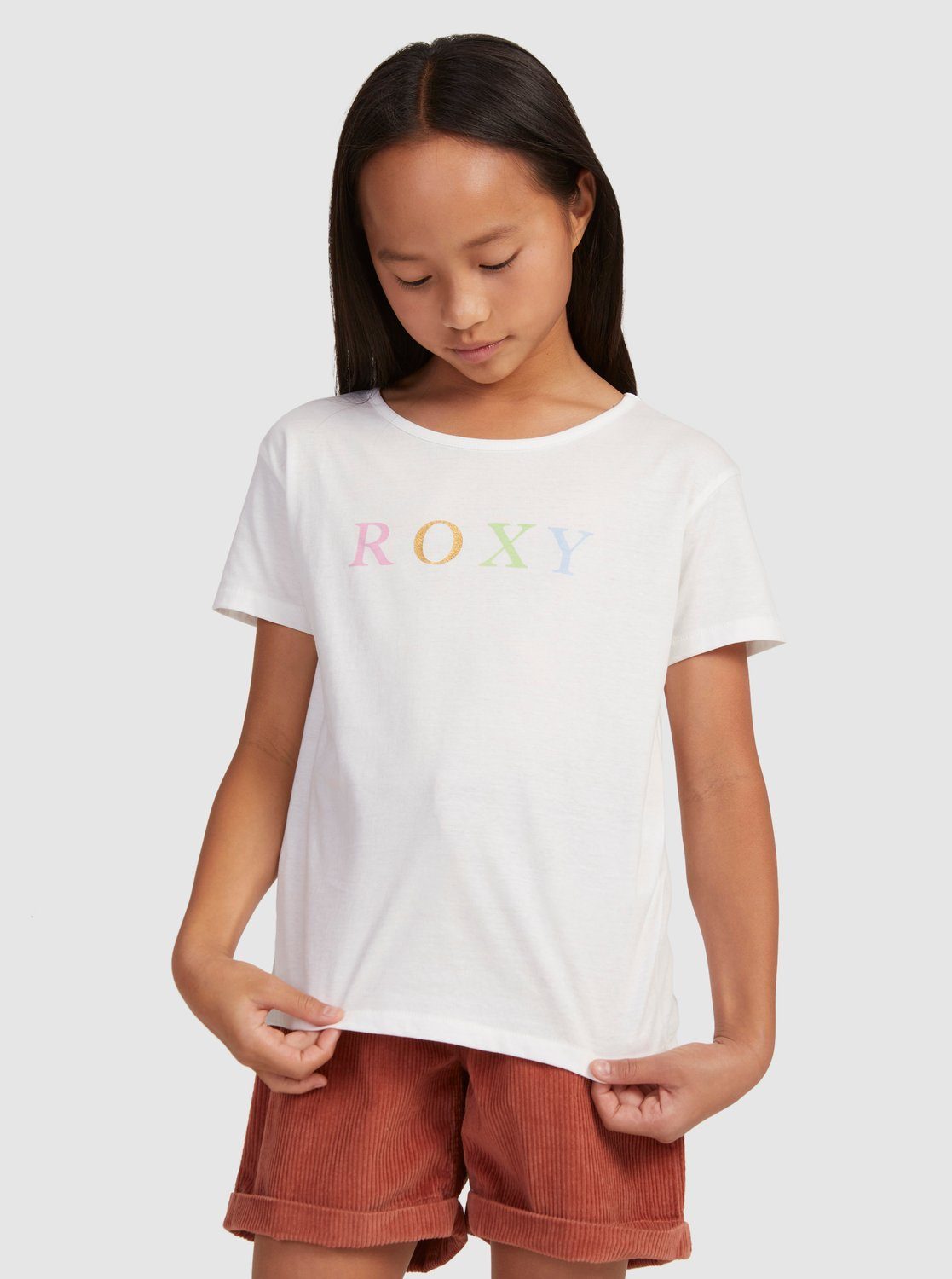 Roxy T-Shirt White Snow Day B Night And