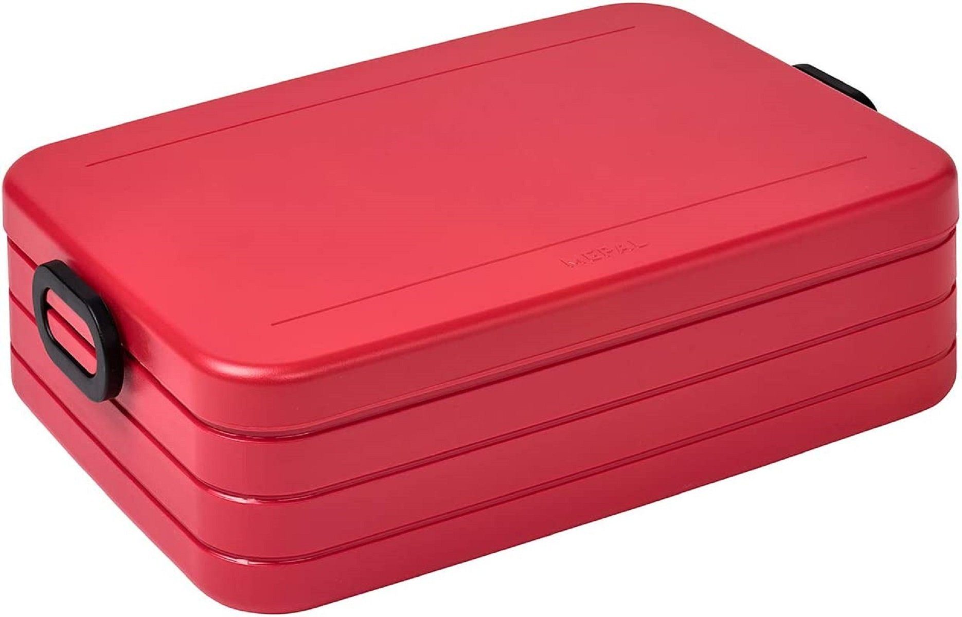 Mepal Lunchbox Take a Break Large Nordic red– 1500 ml Inhalt – Lunchbox mit Trennwand