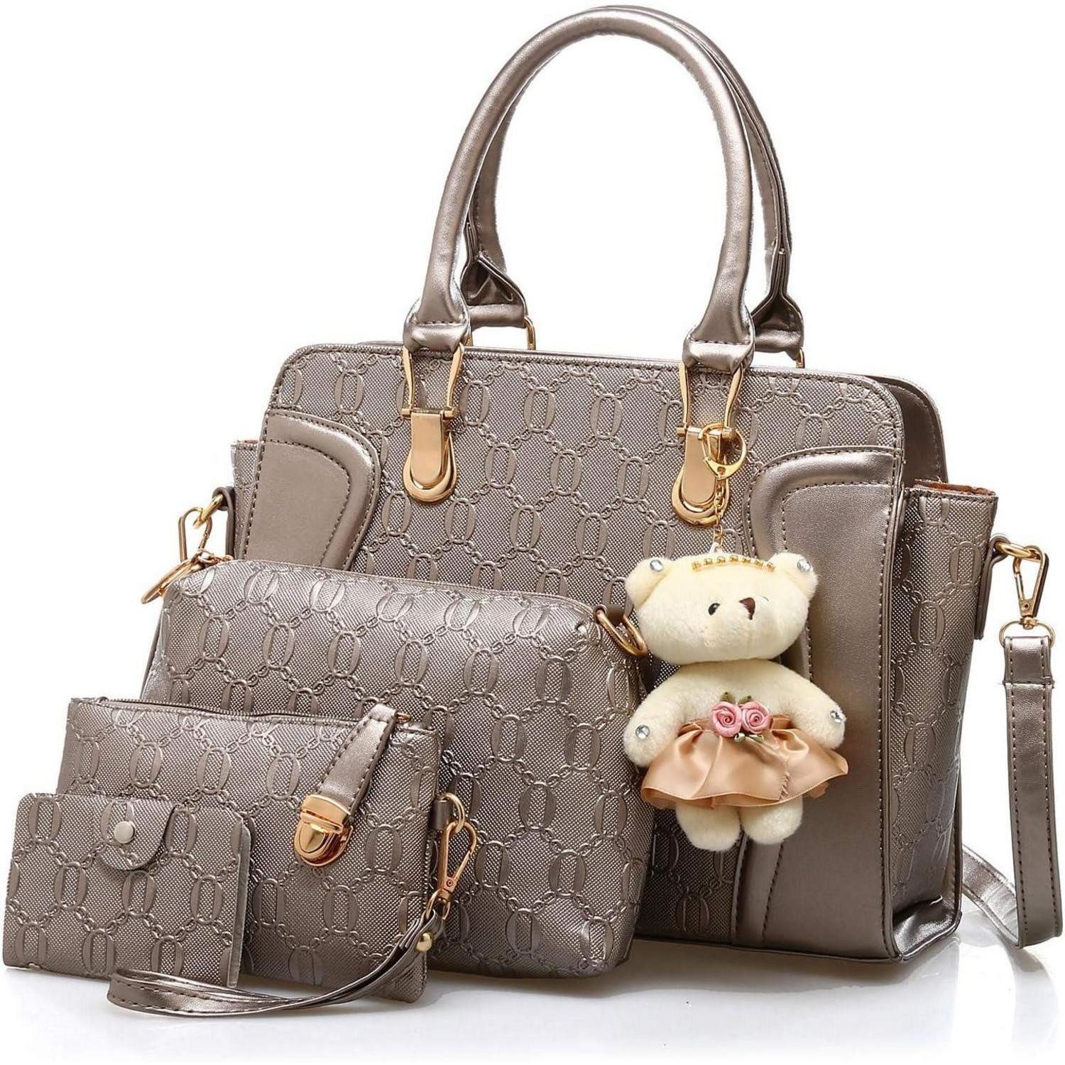 LuxusKollektion Handtasche Handtasche Damen Mittelgroß Set günstig online kaufen