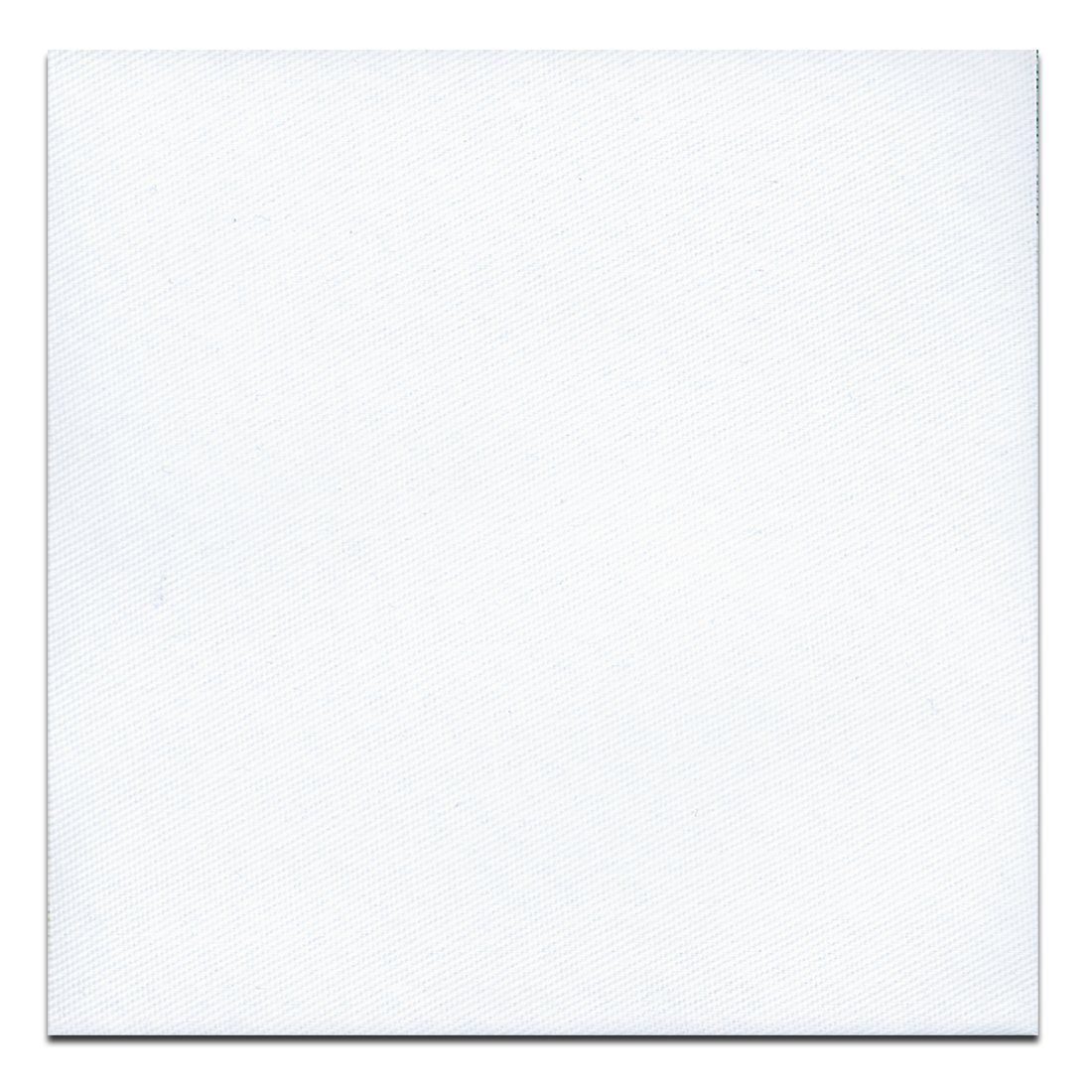 Mono-Quick Aufnäher Bügelbild, Aufbügler, Applikationen, Patches, Flicken, zum aufbügeln, Polyester, Bügelflicken Köper weiß - Größe: 10,0 x 20,0 cm