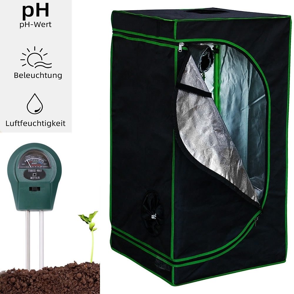 Gewächshaus Growbox Indoor Gewächshaus Pflanzenzelt Zuchtzelt Growroom Darkroom