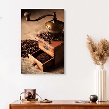 Posterlounge Forex-Bild pixelliebe, Kaffee Mühle, Wohnzimmer Rustikal Fotografie