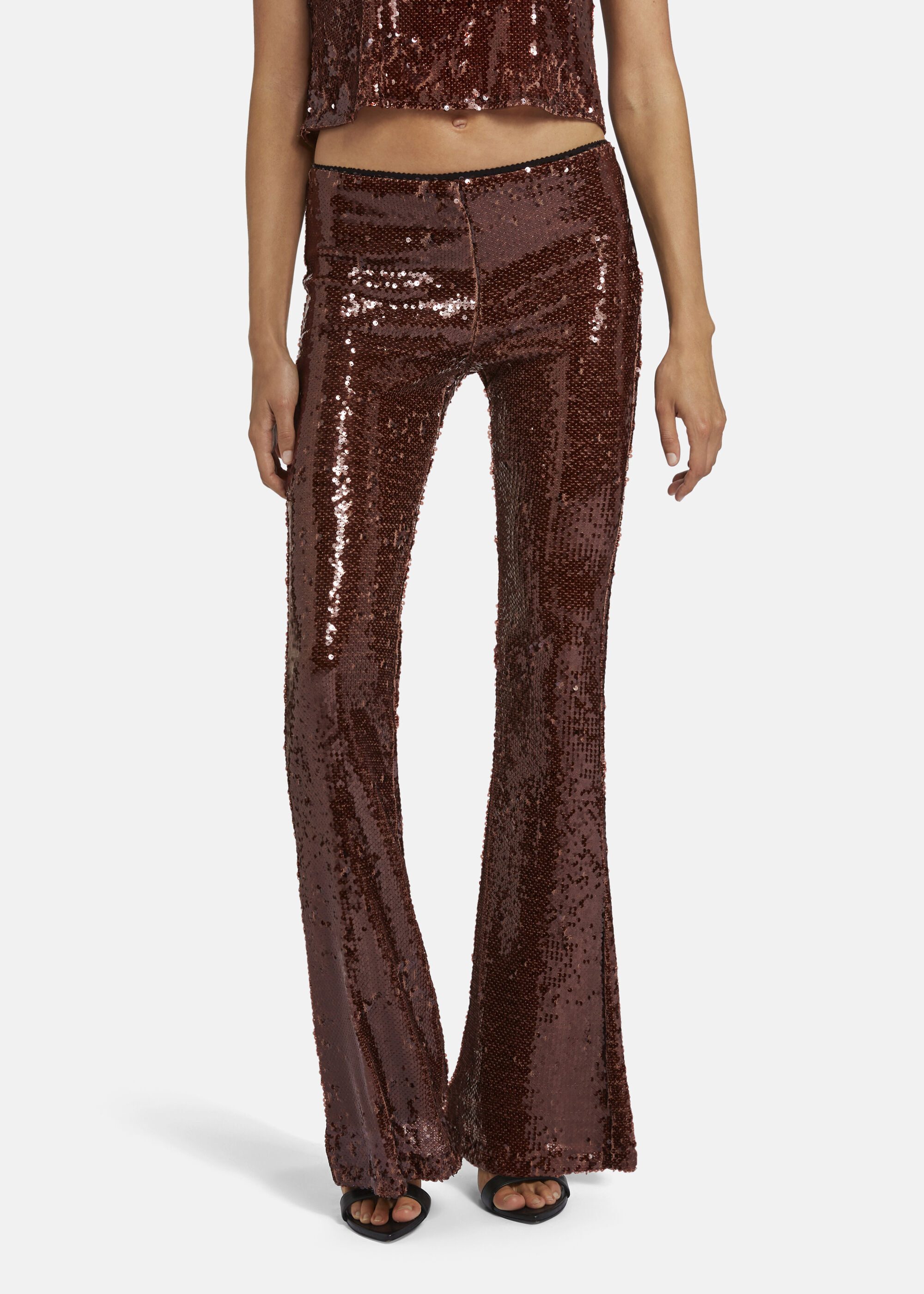 Nicowa Stoffhose EWINO Paillettenhose mit Gummibund