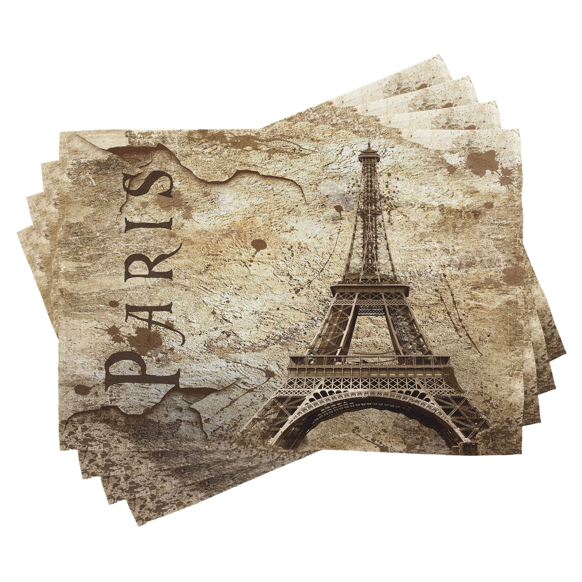 Platzset Waschbare Stoff Esszimmer Küche Tischdekorations Digitaldruck